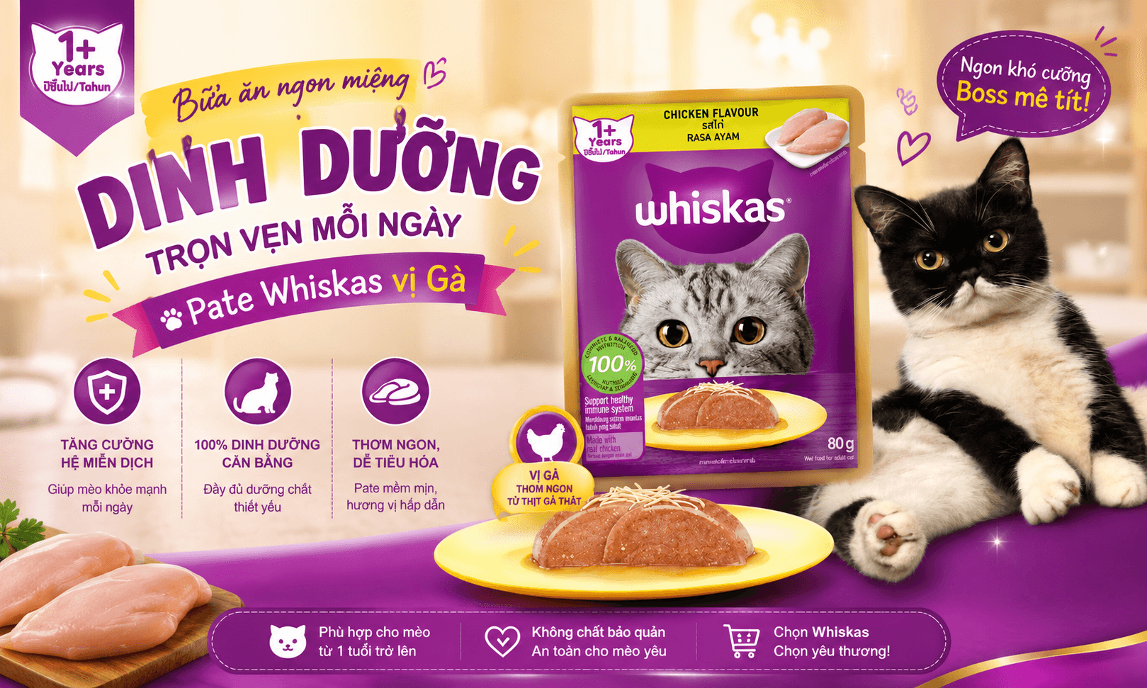 Ưu đãi thức ăn và phụ kiện thú cưng tại PET Store