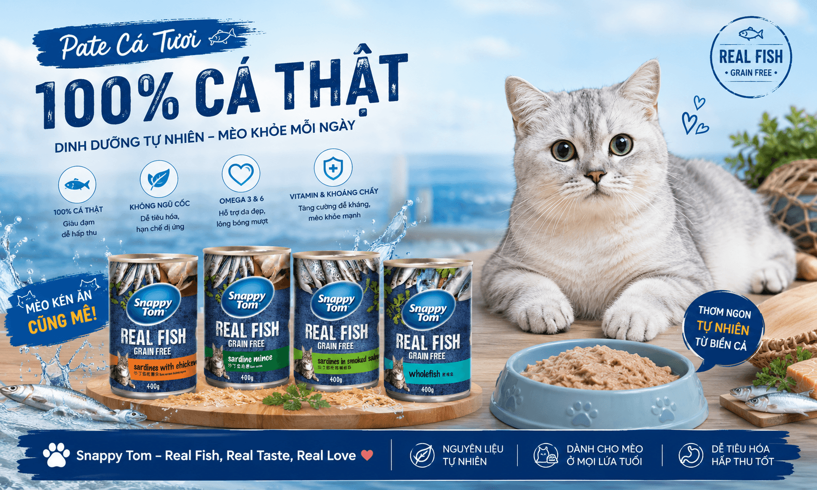 Khuyến mãi sản phẩm cho mèo tại PET Store