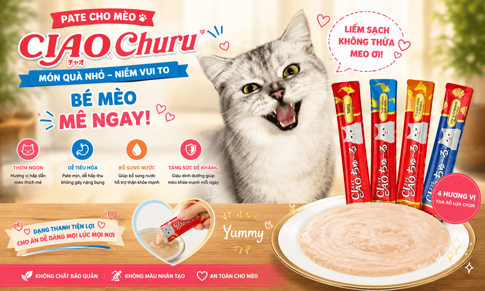 Khuyến mãi sản phẩm nổi bật dành cho thú cưng tại PET Store